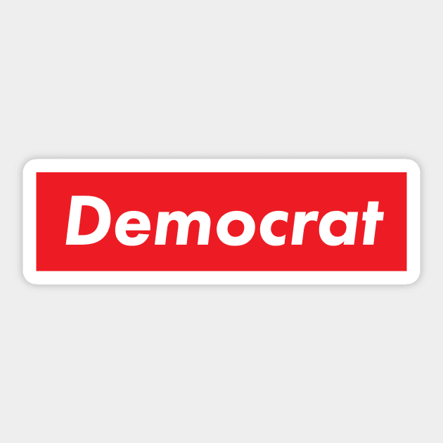 Democrat Sticker by NobleTeeShop